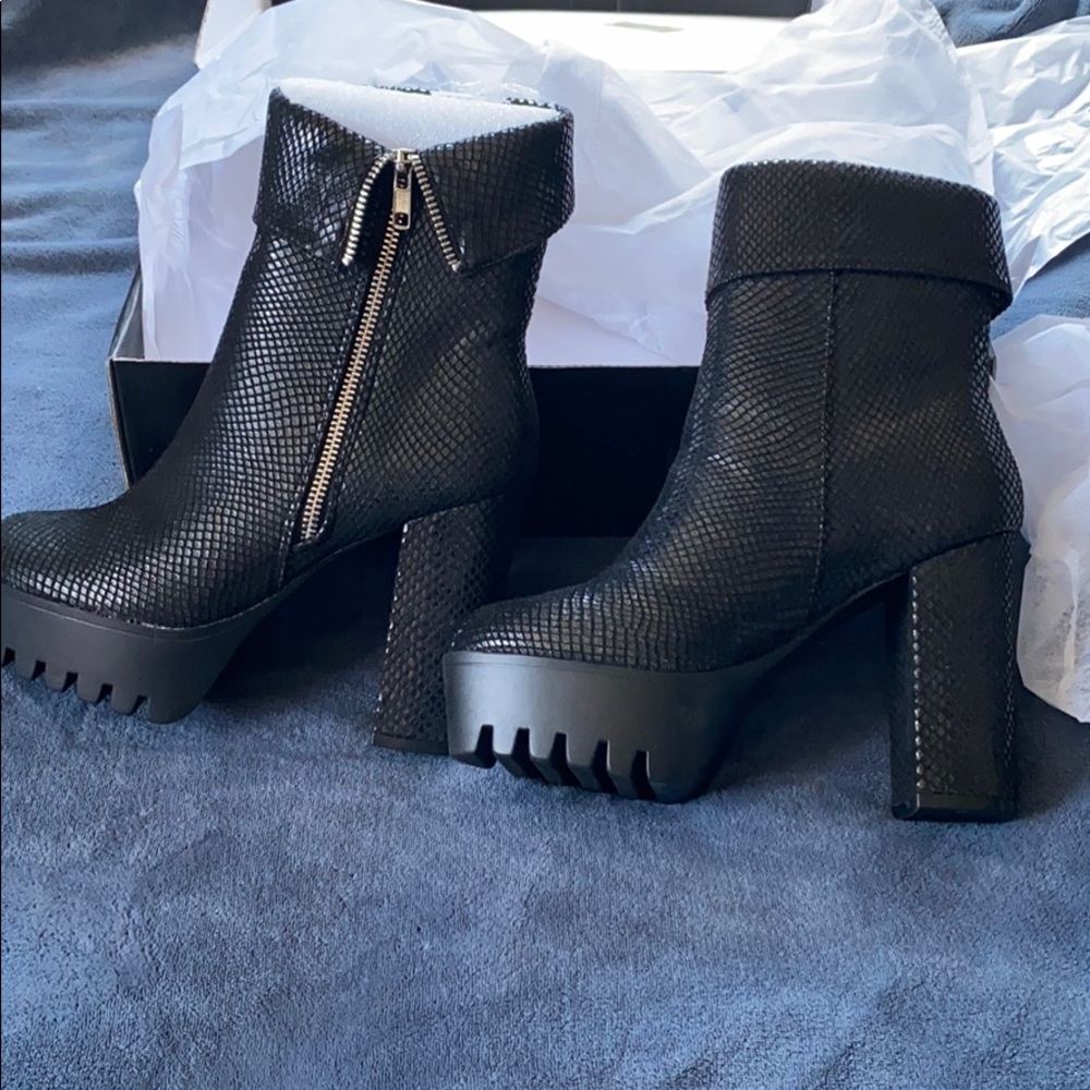 Black boots